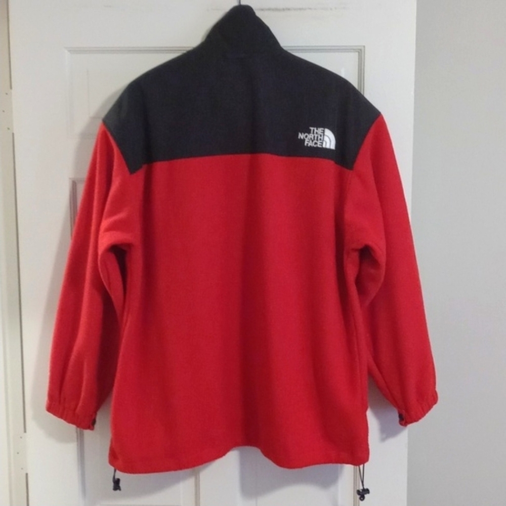 🌬VTG The North Face🌬 - Red/Black Denali Gore-Tex Windstopper Fleece Jacket - Picture 2 of 14